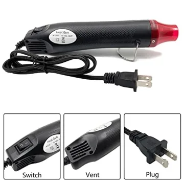 Mini Hot Air Gun for DIY Crafts - Portable Heat Tool