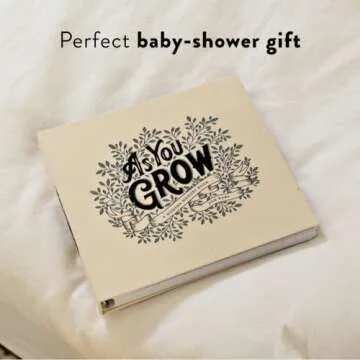 As You Grow Modern Baby Memory Book for Lifelong Memories
