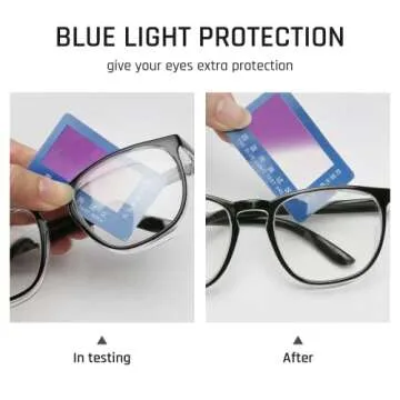 MORK&SUKY Safety Glasses - Stylish Goggles With No Fog Lense