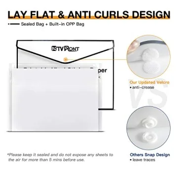 HTVRONT Printable Vinyl for Inkjet & Laser Printers - 40 Pcs