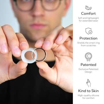 Rinfit Smart Ring Protector - Silicone Ring Enhancer for Gym Wear