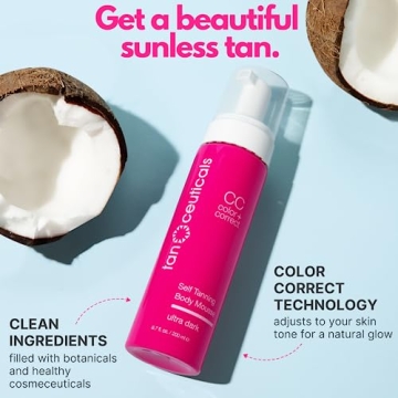 Tanceuticals Ultra Dark Self Tanning Mousse for All Skin Types