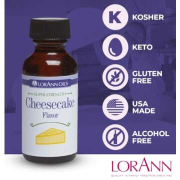 LorAnn Cheesecake Flavor for Baking and Candies