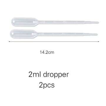 Enslz 6 pcs Frosted Fine Mist 10ml1/3oz Atomizer Glass Bottle Vial Spray Refillable Fragrance Perfume Empty Scent Bottle 2 pcs 3ML Free Pipette (10ml, Silver)