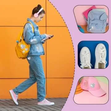 Rhinestone Heart Patches for Stylish Clothing Repair