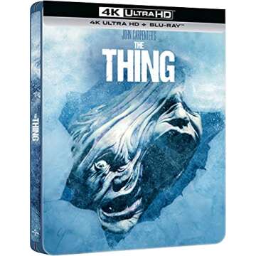 The Thing [Amazon Exclusive Steelbook] [4K Ultra-HD] [1982] [Blu-ray] [Region Free]