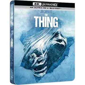The Thing [Amazon Exclusive Steelbook] [4K Ultra-HD] [1982] [Blu-ray] [Region Free]