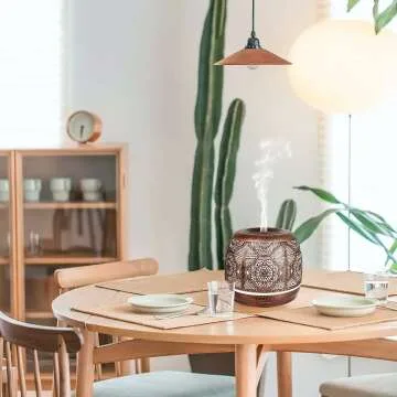 500ML Essential Oil Diffuser with 4 Essential Oils