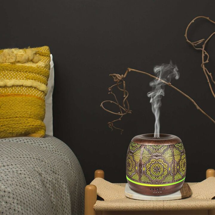 500ML Essential Oil Diffuser with 4 Essential Oils