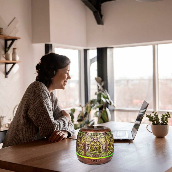 500ML Essential Oil Diffuser with 4 Essential Oils