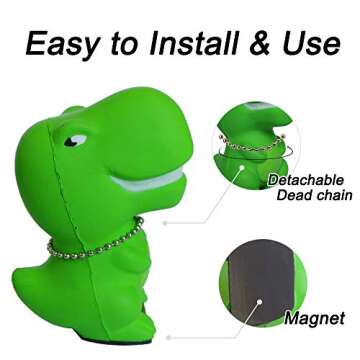 Dinosaur Doorstop for Laundry Freshness - Fun Design