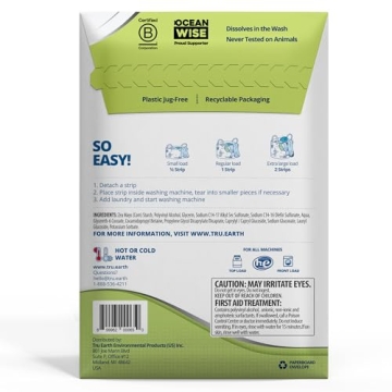 Tru Earth Platinum Heavy Duty Laundry Detergent Sheets
