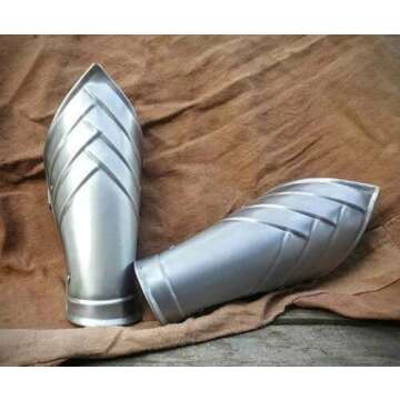 Medieval Bracers: Functional Leather Arm Guards for Cosplay