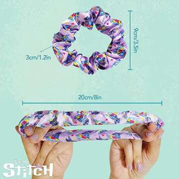 LUV HER Lilo & Stitch 5 Pcs Hair Accessory Set for Kids