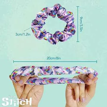 LUV HER Lilo & Stitch 5 Pcs Hair Accessory Set for Kids