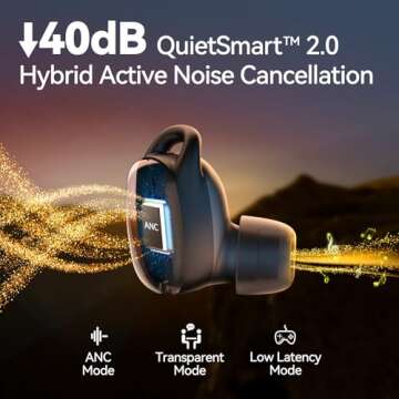 EarFun Free Pro 2 Wireless Earbuds with Active Noise Canceling