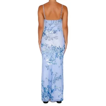 Stylish Women Sleeveless Maxi Dress for Summer Occasions