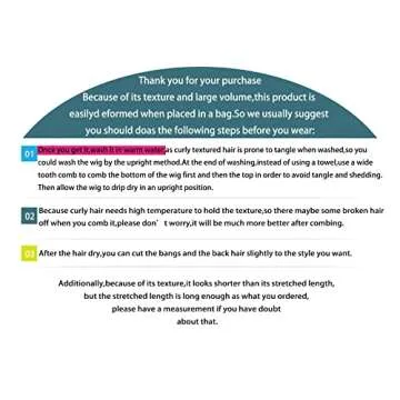 ARUKIHAIR Afro Kinky Curly Wig With Bangs Full Machine Made Scalp Top Wig 200 Density Virgin Brazilian Short Curly Human Hair Wigs Natural Color 14 inch