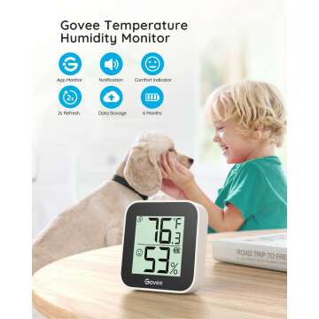 Govee Indoor Temperature Humidity Monitor 2-Pack