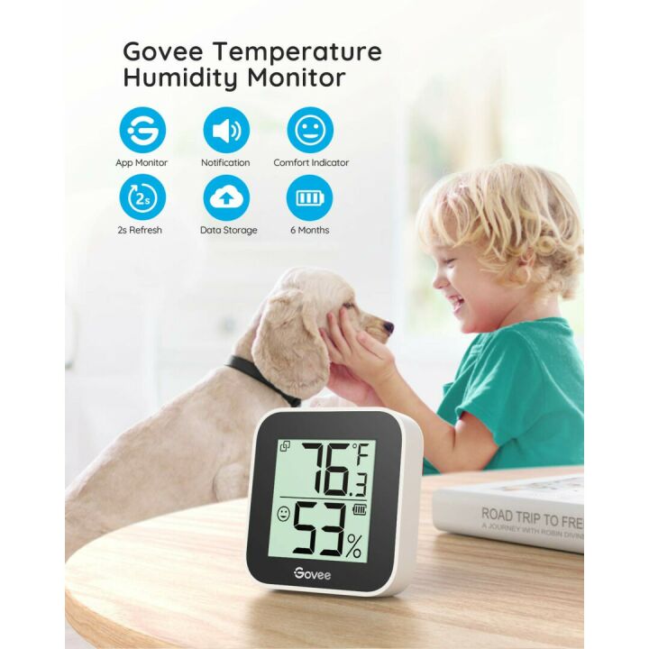 Govee Indoor Temperature Humidity Monitor 2-Pack