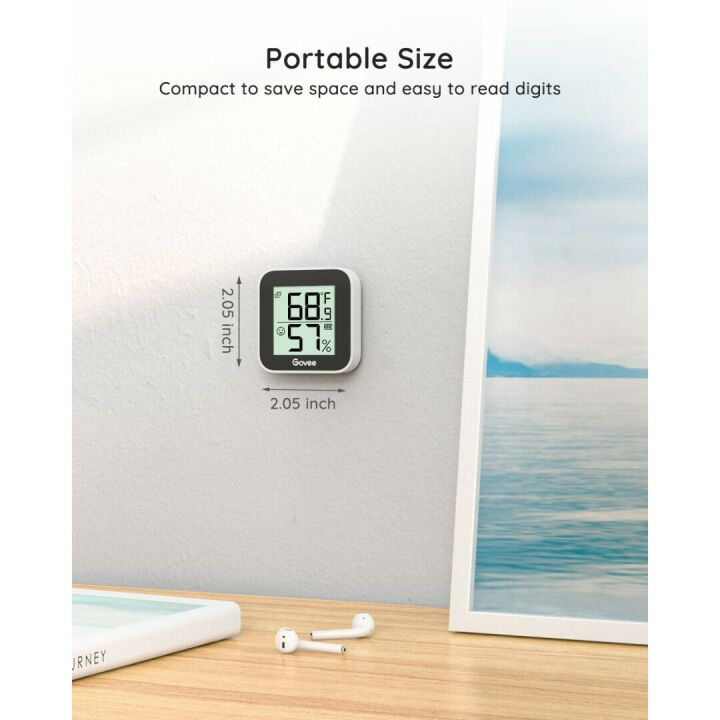 Govee Indoor Temperature Humidity Monitor 2-Pack
