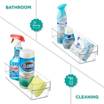 HEAVY DUTY Refrigerator Organizer Bins - Set of 6