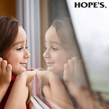 HOPE'S Perfect Streak-Free Glass Cleaner Spray for Home