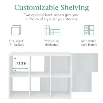 Best Choice 6-Cube Storage Organizer for Stylish Storage