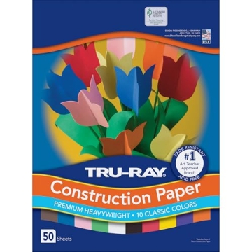 Tru-Ray Construction Paper: Durable, Vivid Colors for All Crafts