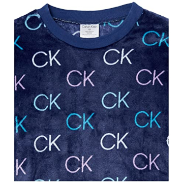 Calvin Klein Girls' Super Soft Fleece Pajama Set Comfort