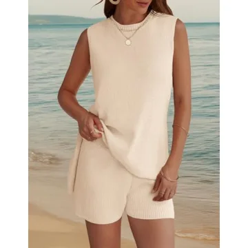 Stylish NENONA Women's Summer Knit Set - 2 Piece Outfits
