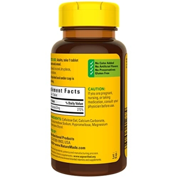 Nature Made Zinc 30 mg Supplement | 100 Tablets for Health