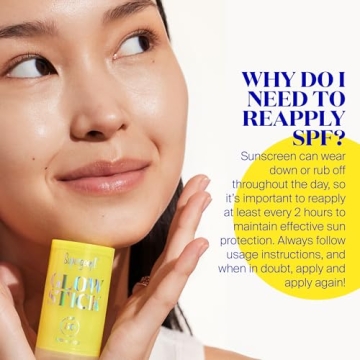 Supergoop Glow Stick SPF 50 - Dry Oil Sunscreen Stick for Ultimate Hydration