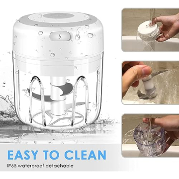 Compact Electric Mini Garlic Chopper for Easy Kitchen Prep