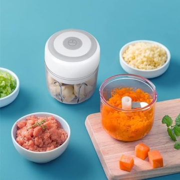 Compact Electric Mini Garlic Chopper for Easy Kitchen Prep