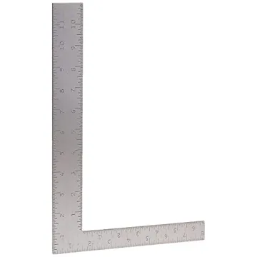 Stanley 45-912 Durable 8 Inch X 12 Inch Steel Carpenter's Square for Precision Crafting
