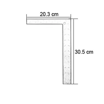 Stanley 45-912 Steel Square for Crafts and Carpentry