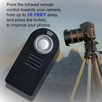 Lightweight Aluminum Tripod with Remote for Nikon