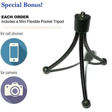Lightweight Aluminum Tripod with Remote for Nikon