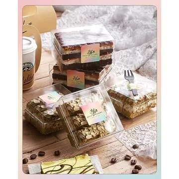 MUNBYN 2x2 Rainbow Thermal Labels - 500 Sheets