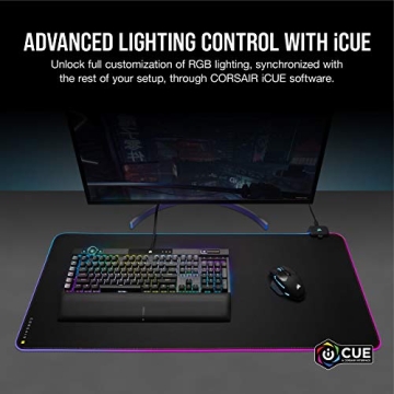 CORSAIR MM700 RGB Extended Cloth Gaming Mouse Pad