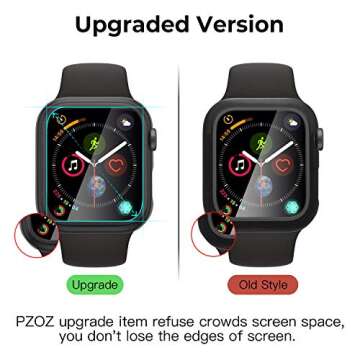 PZOZ Apple Watch 44mm Case with Screen Protector