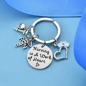 malyunin Nurse Keychain for Appreciation & Graduation Gifts