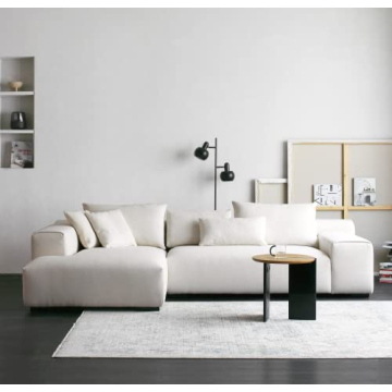 Comfy Modular L Shaped Sectional Sofa for Living Room