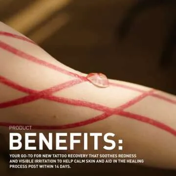 Mad Rabbit Tattoo Aftercare Soothing Gel & Moisturizer As Seen on Shark Tank - Premium Tattoo Supplies for New Tattoo Care, Anti-Itch - Tattoo Care Gel Made with Clean Ingredients