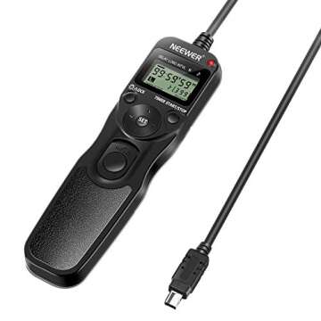 Neewer Digital Timer Remote Shutter Release Trigger for Nikon DSLR Cameras