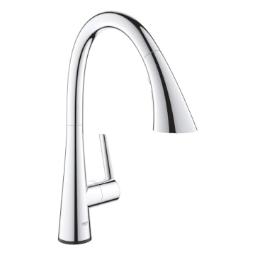 GROHE 30205002 Zedra Touchless Pull-Down Kitchen Faucet Chrome