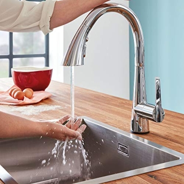 GROHE Zedra Touchless Kitchen Faucet for Modern Homes