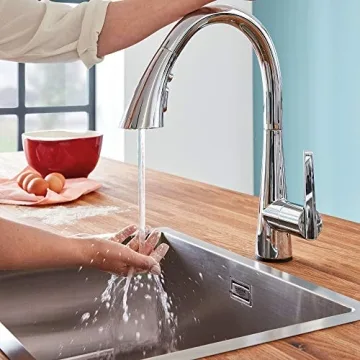 GROHE Zedra Touchless Kitchen Faucet for Modern Homes