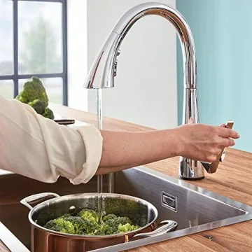 GROHE Zedra Touchless Kitchen Faucet for Modern Homes